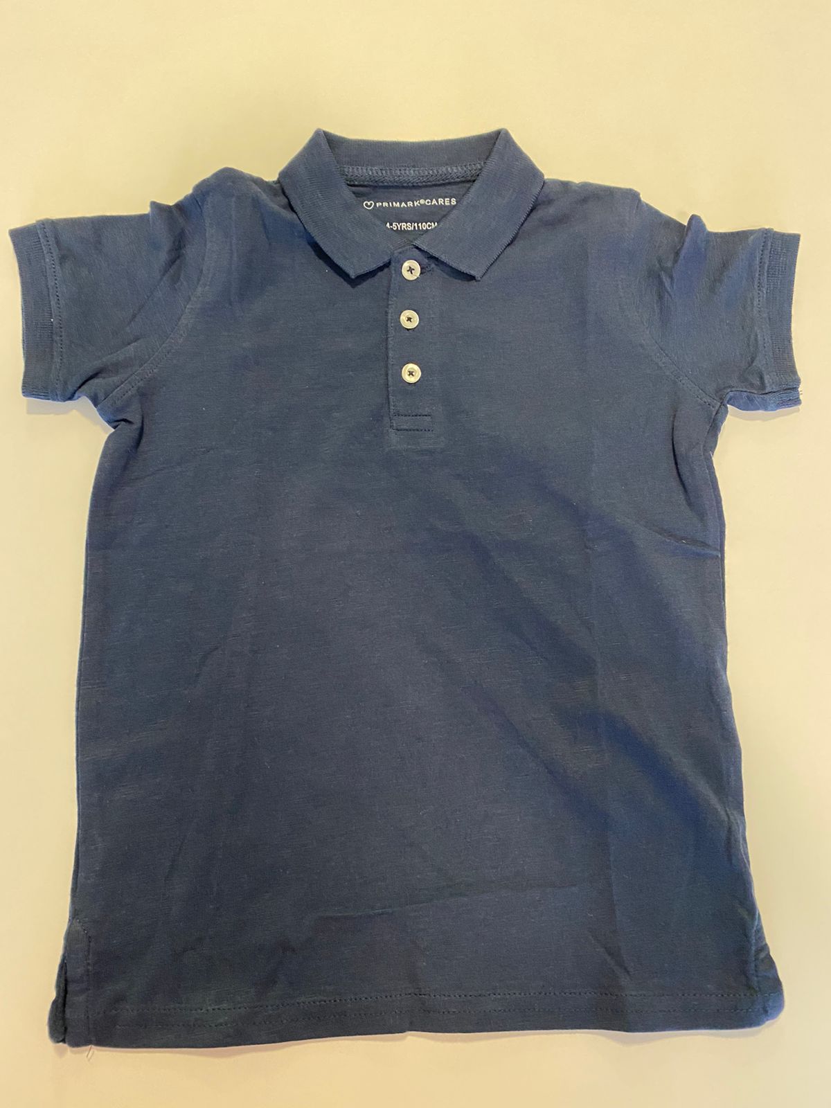 Camiseta Polo Azul Marinho Lisa