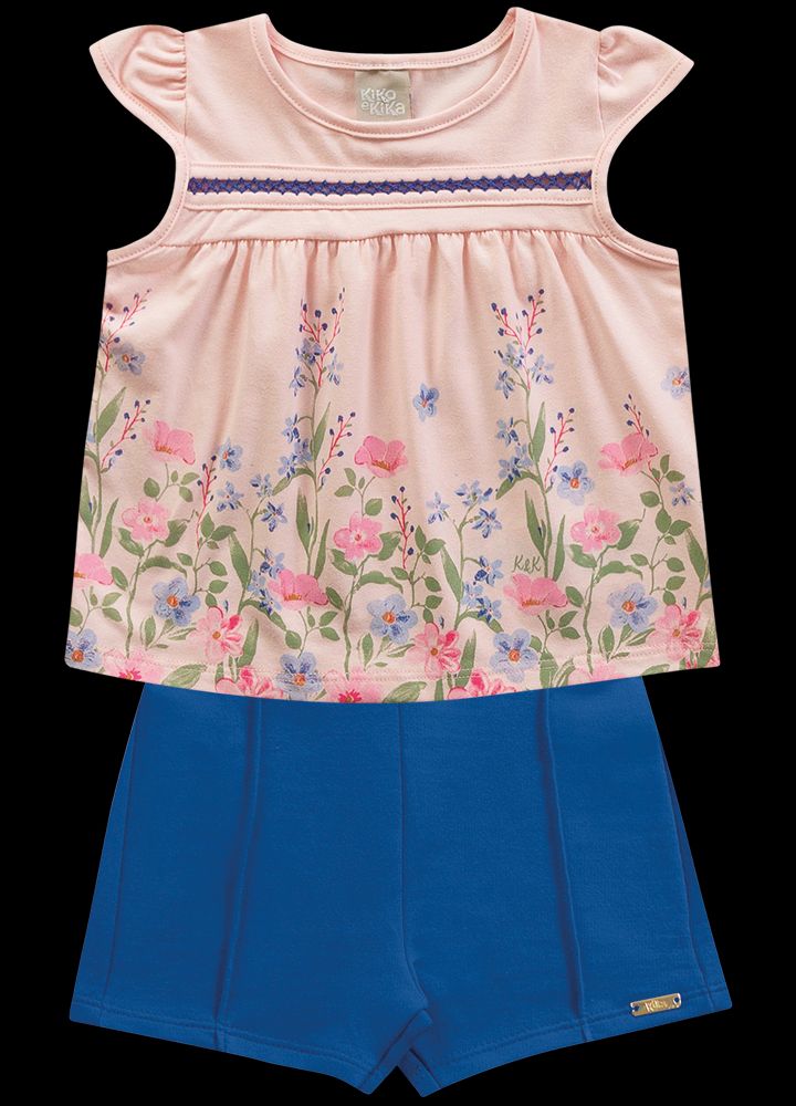 Conjunto Blusinha e Shorts