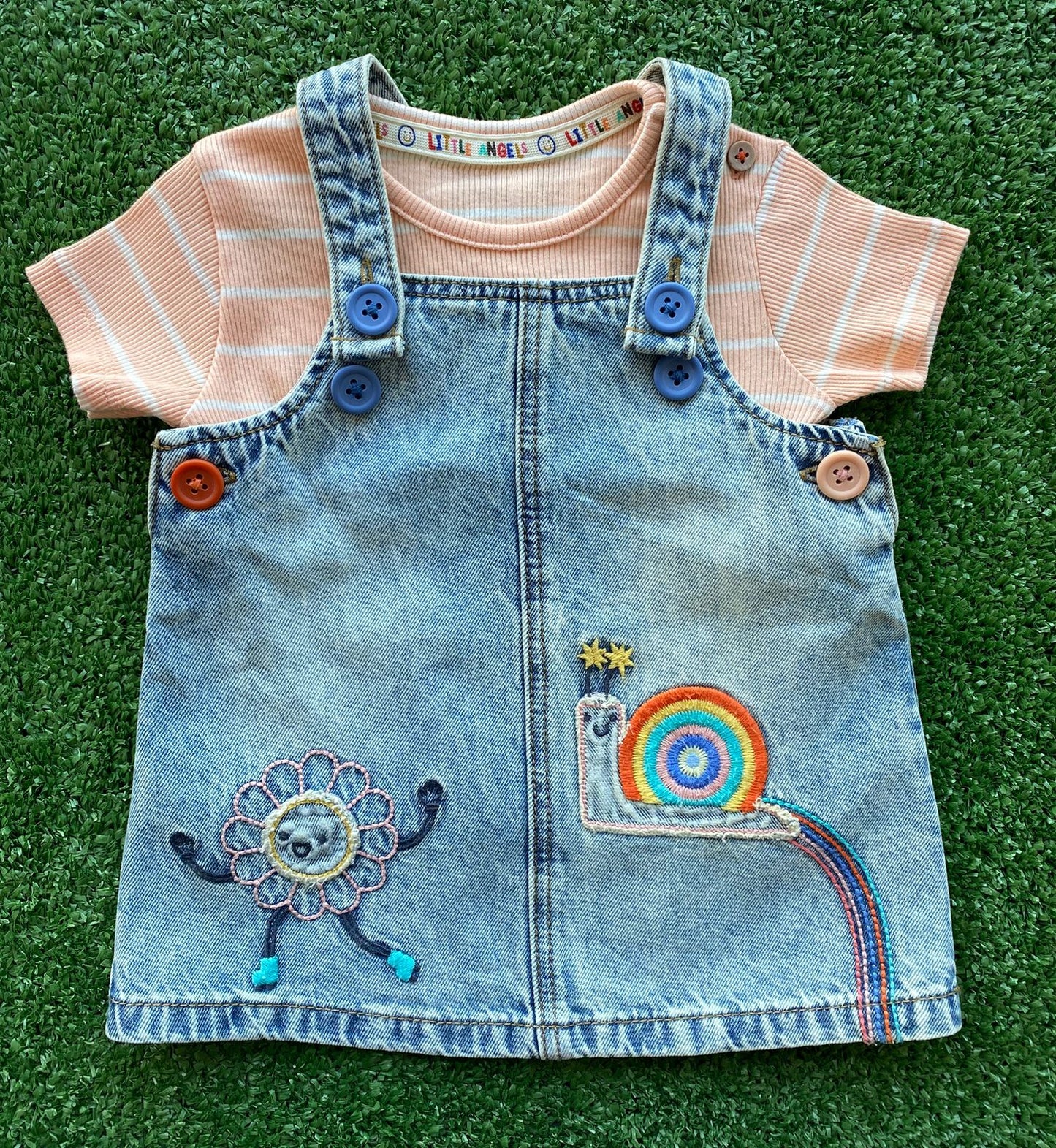 Jardineira Jeans