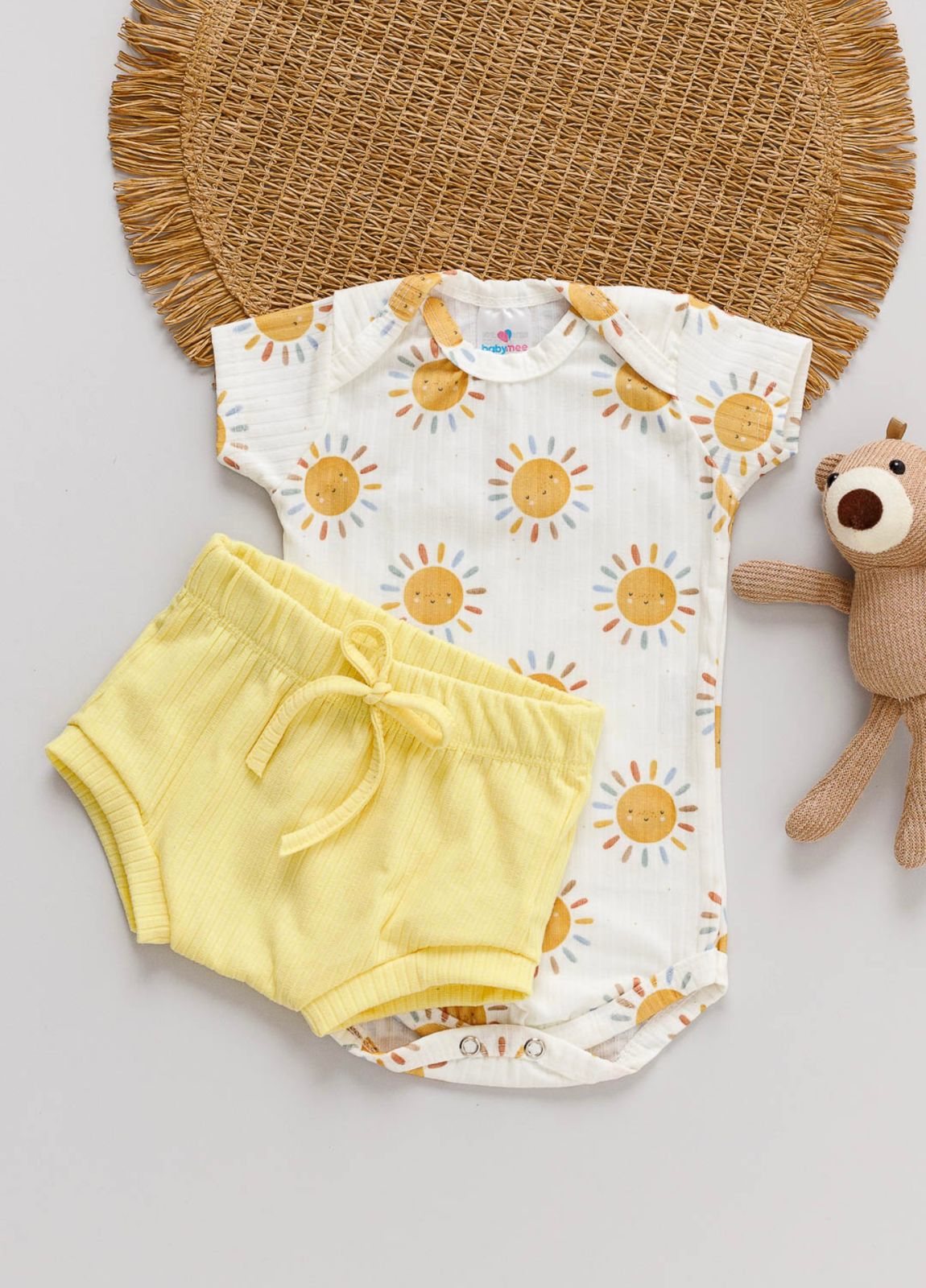 Conjunto de Body e Shorts Sol