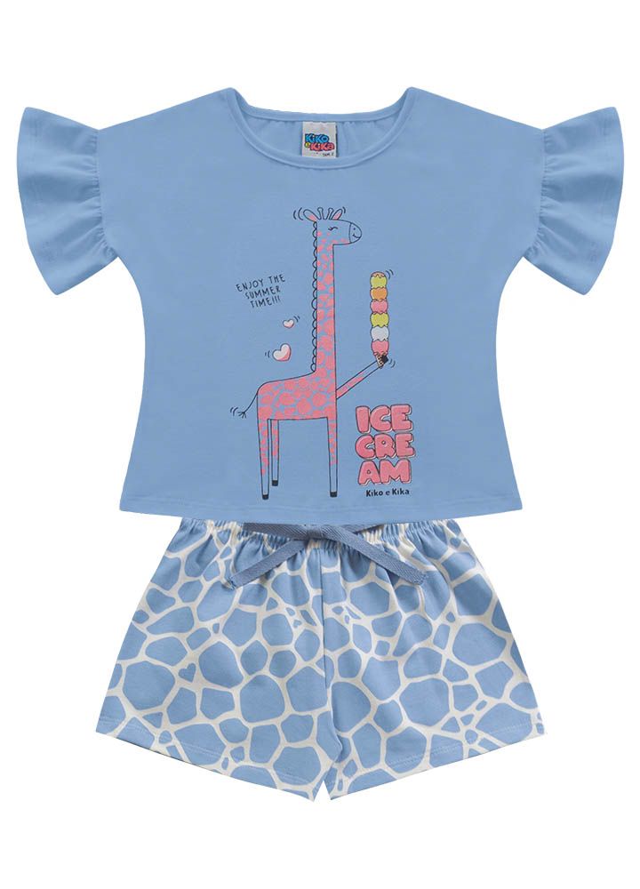 Conjunto de Blusinha e Shorts
