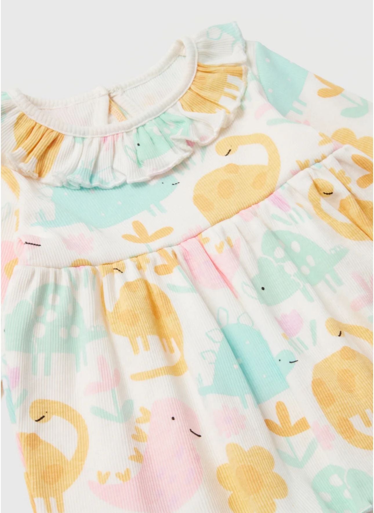 Conjunto Canelado Floral