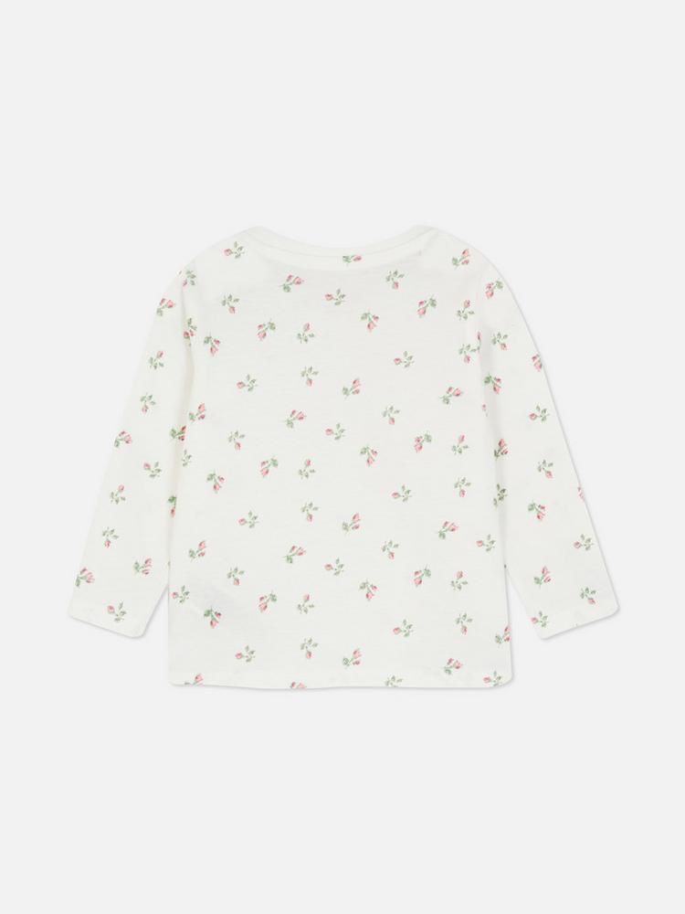 Conjunto Floral Calca Verde com Blusinha Florida
