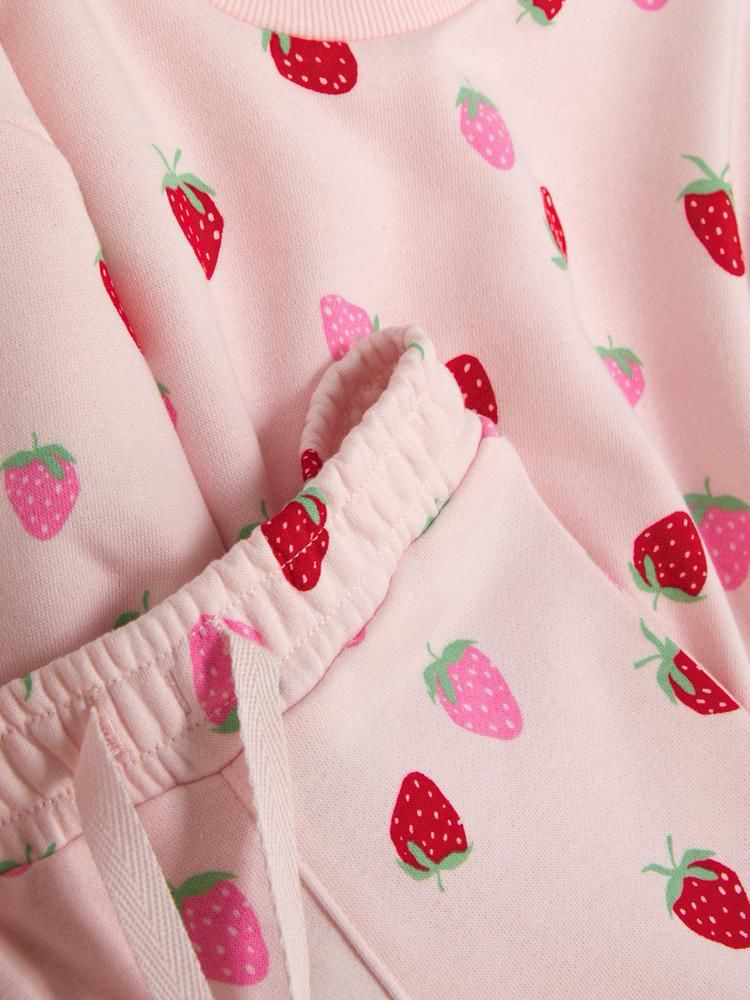 Conjunto de Moletom Moranguinho
