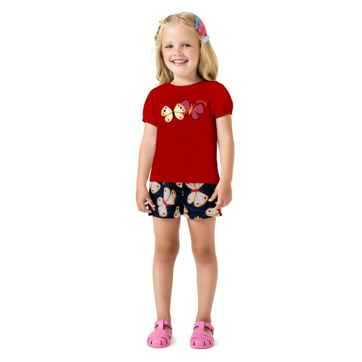 Conjunto de Blusinha e Shorts