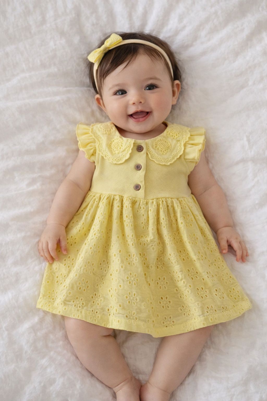Vestido Laise Amarelo