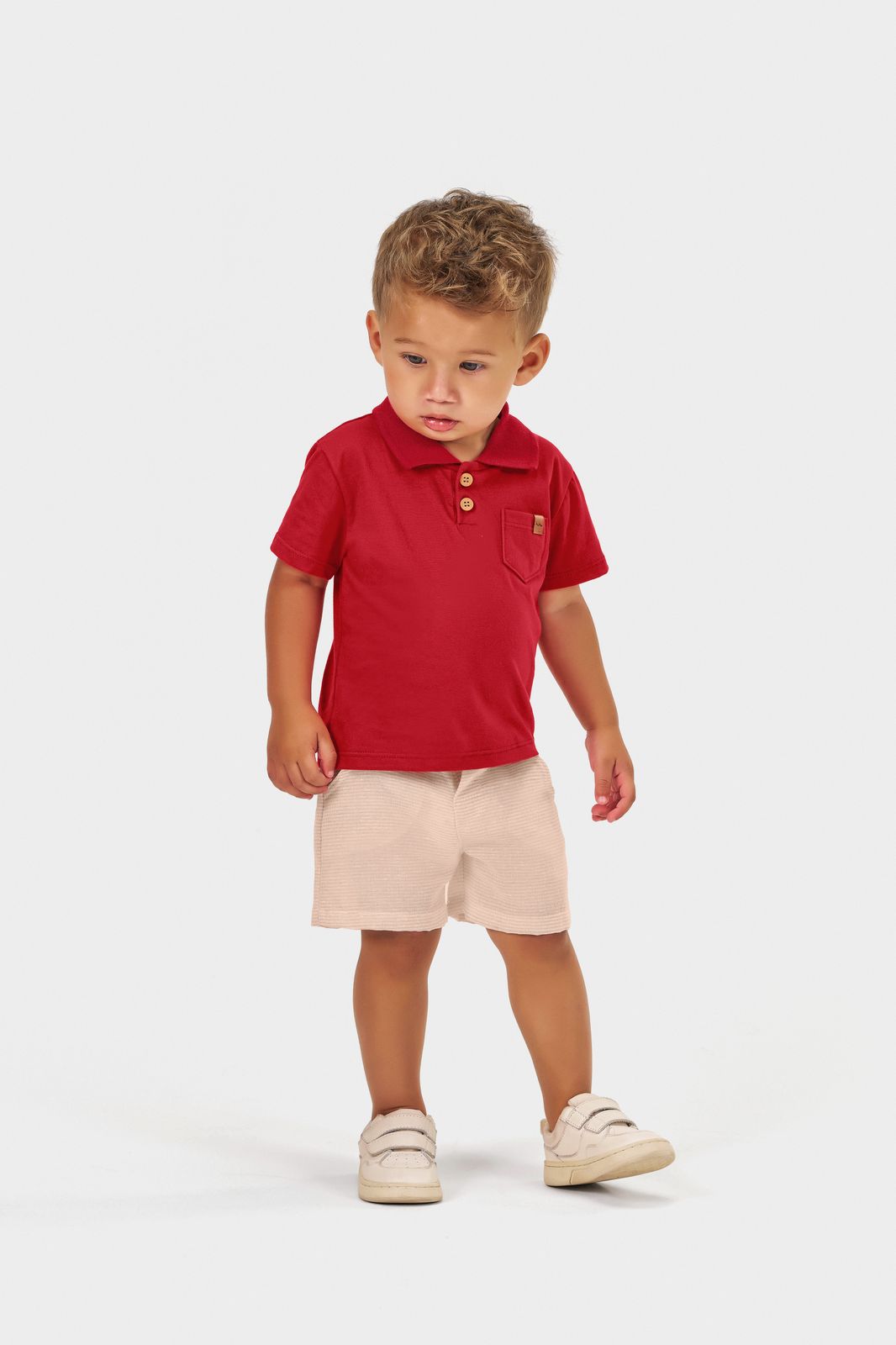 Conjunto Camiseta Polo e Bermuda