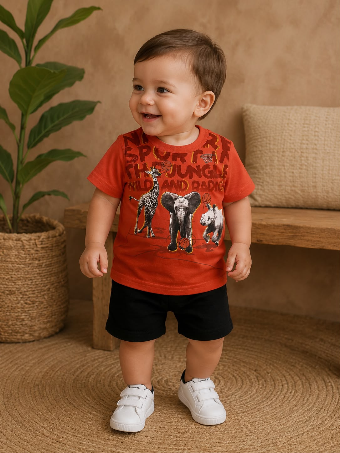 Conjunto Camiseta e Shorts