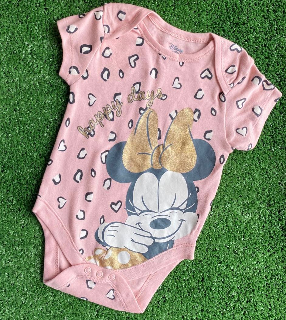 Body Manga curta Minnie