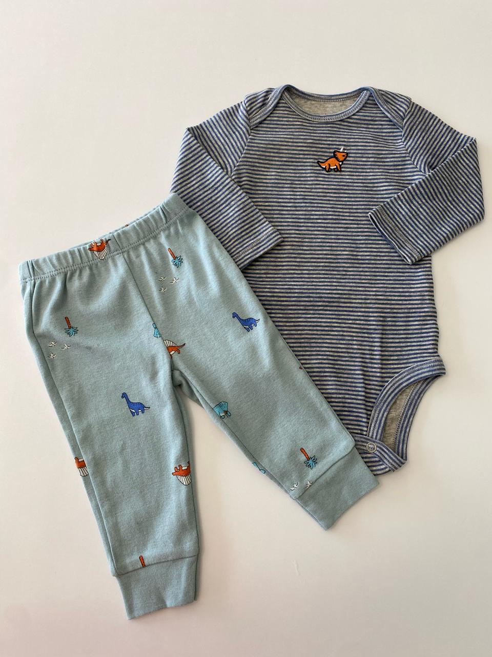 Conjunto Body Manga Longa com Calça