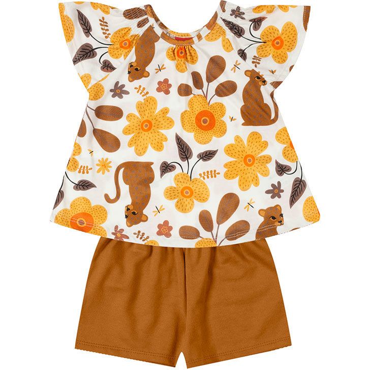 Conjunto Blusinha e Shorts