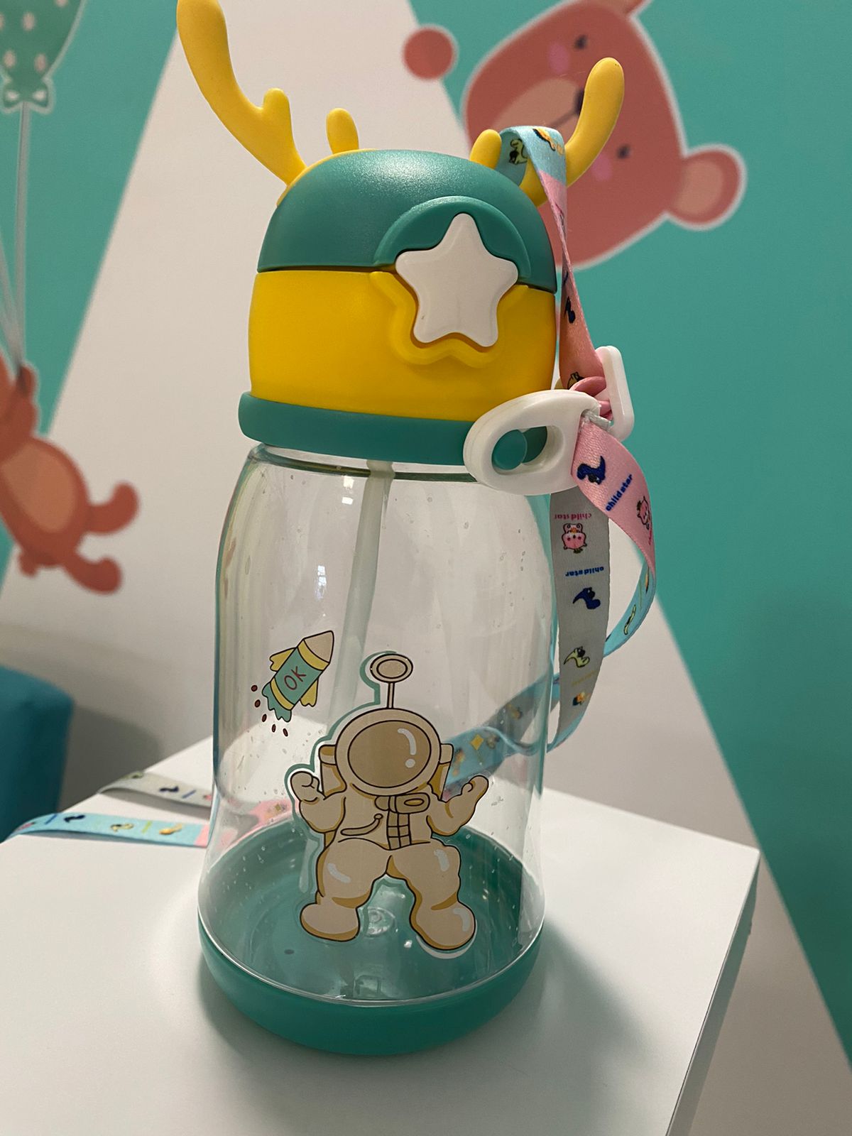 x Garrafinha de Àgua Com Cordão