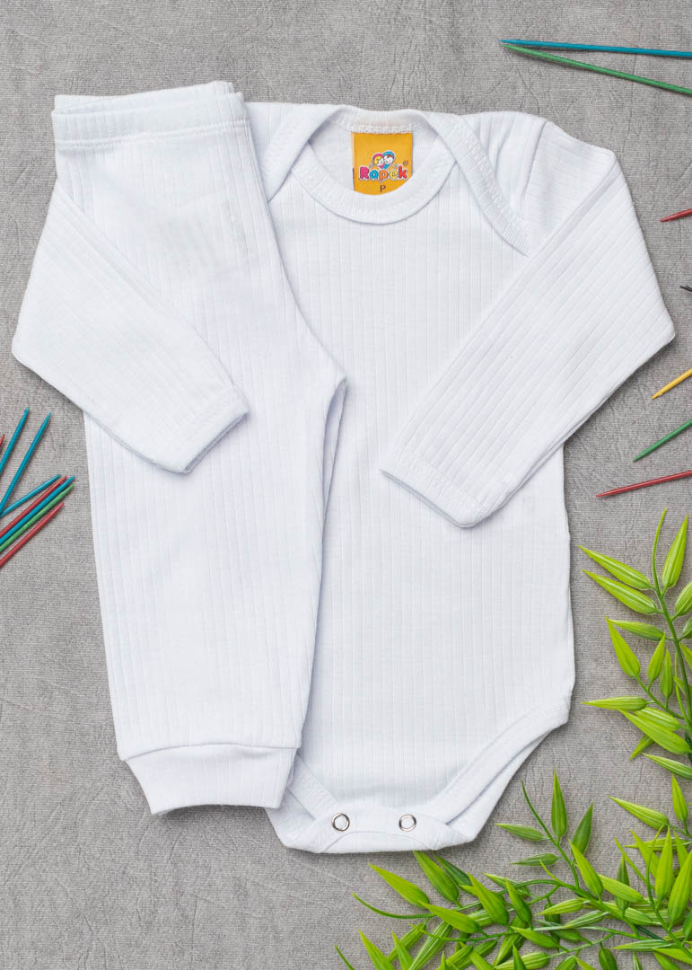 y Conjunto Body e Calça Canelado