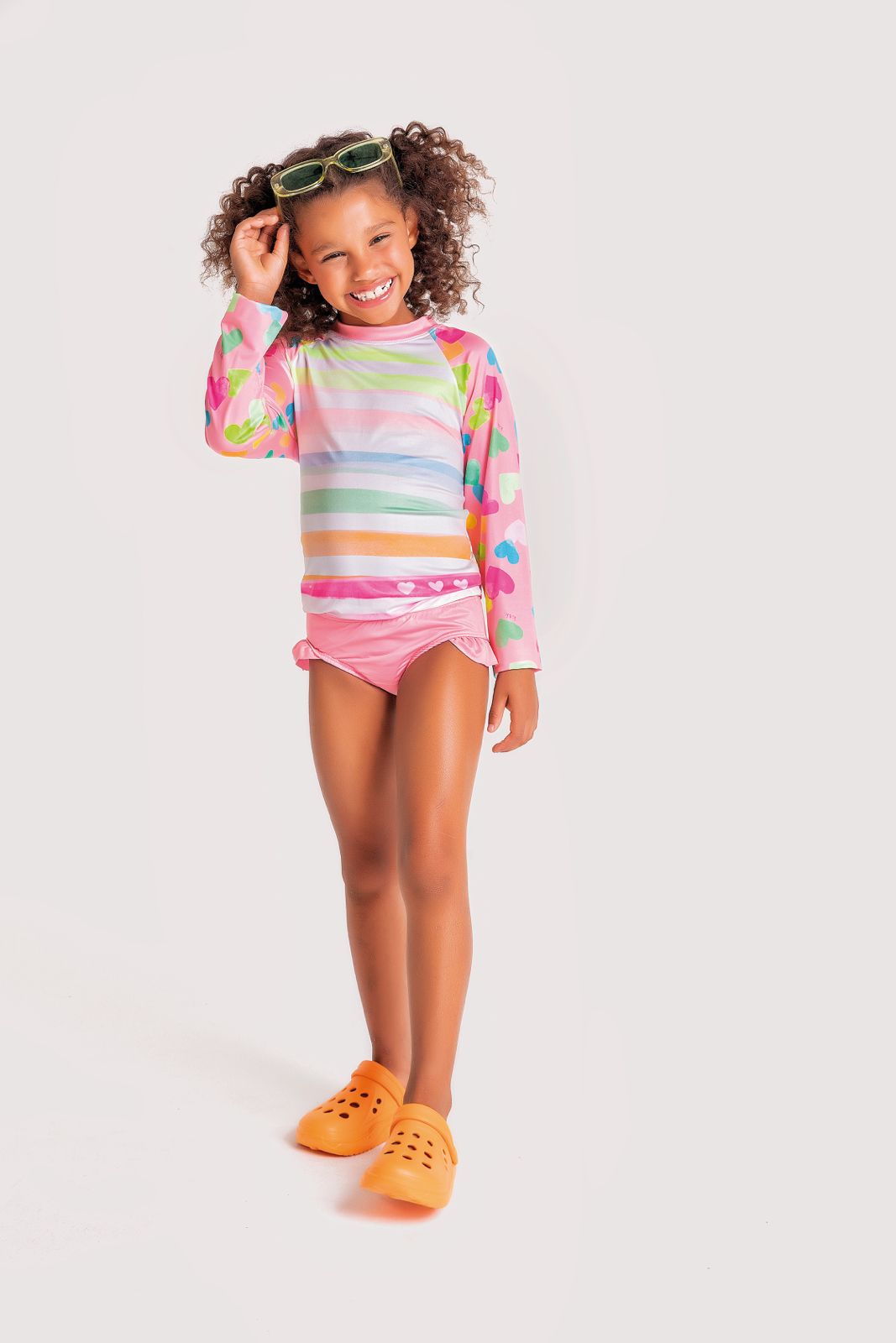 Conjunto Blusinha Manga longa e Calcinha