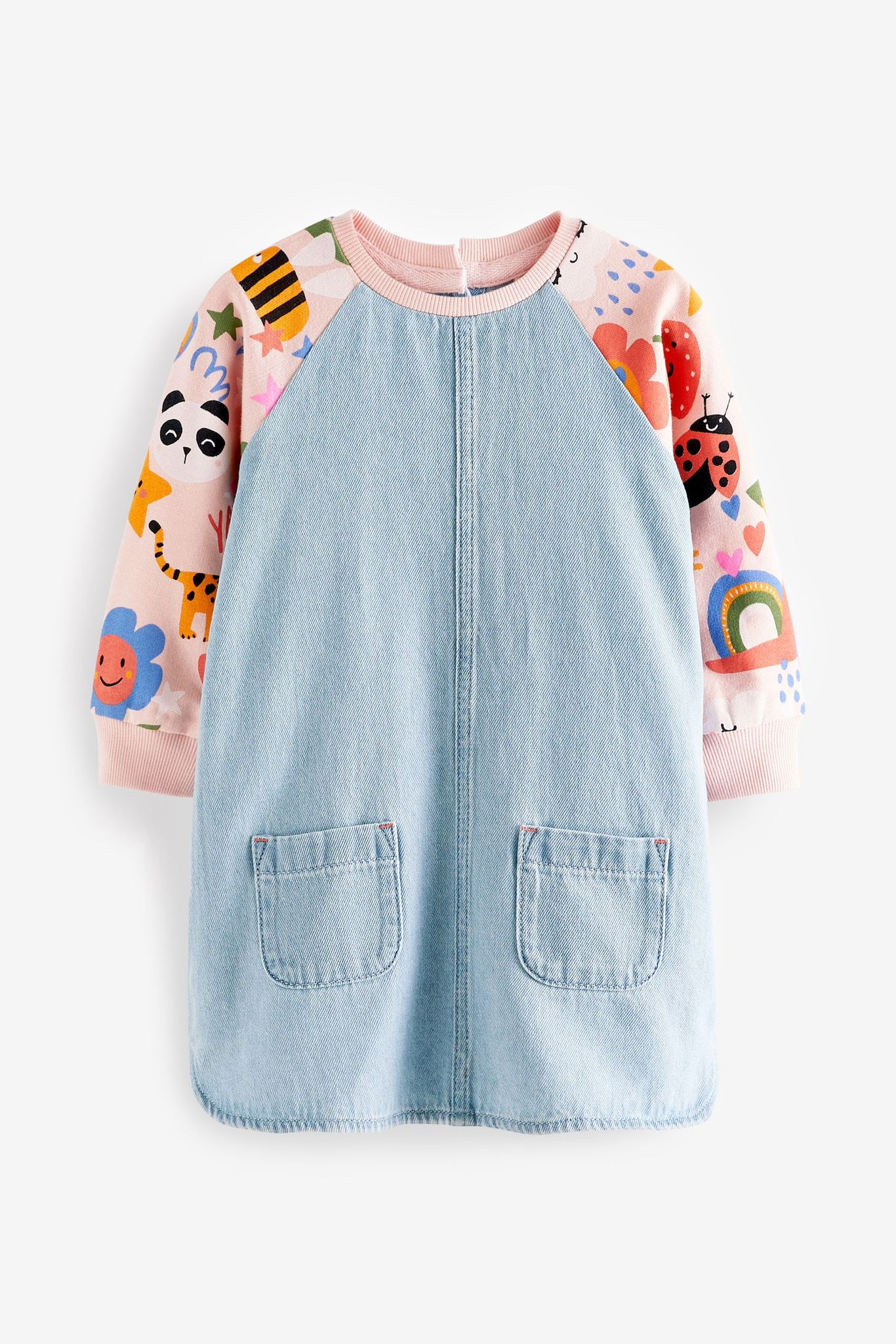 Vestido Jeans Arco Iris