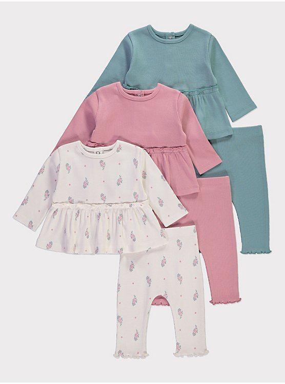 Conjunto Blusinha Manga Longa e Calça Canelada