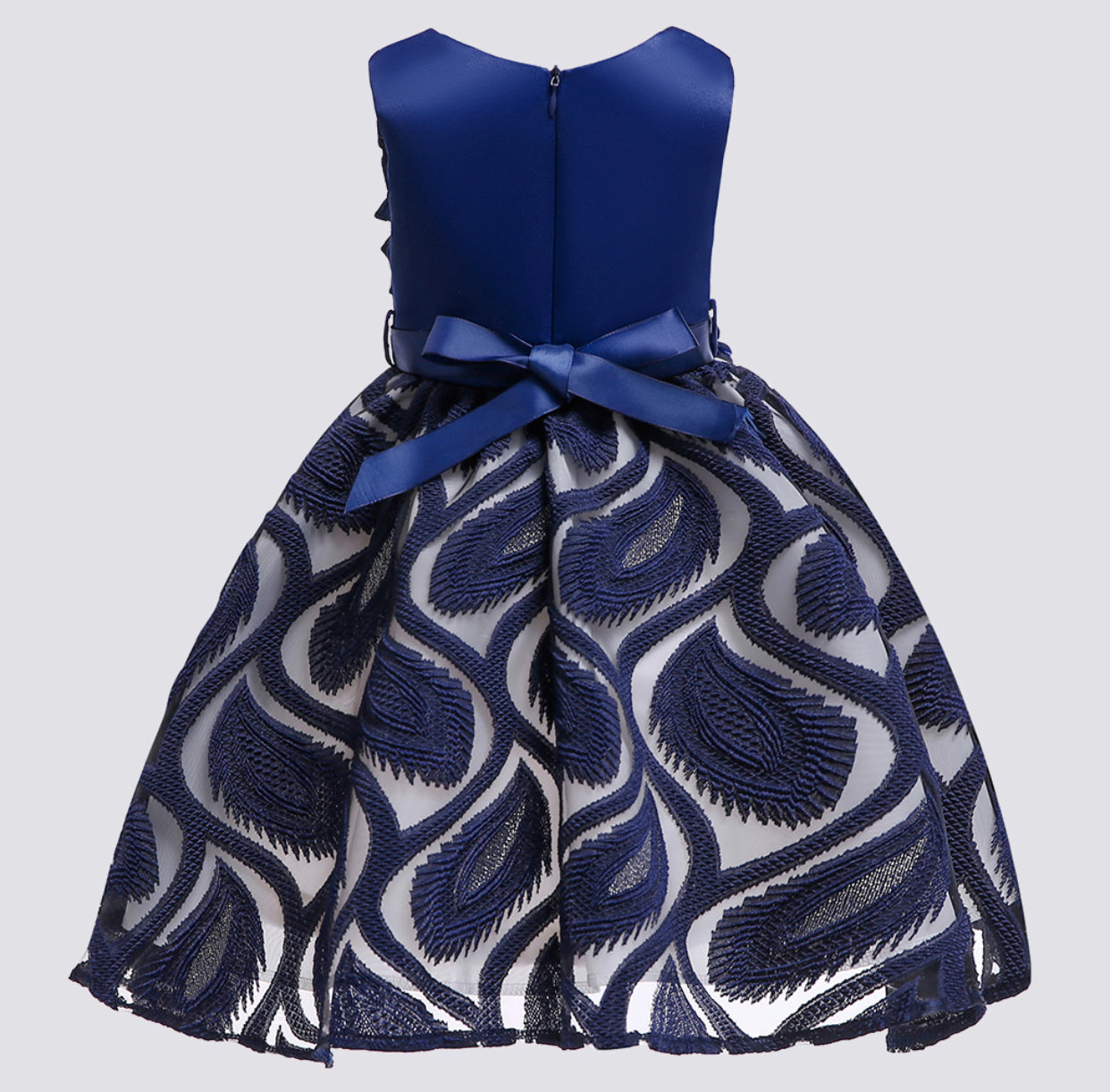 x Vestido de Festa Azul Marinho