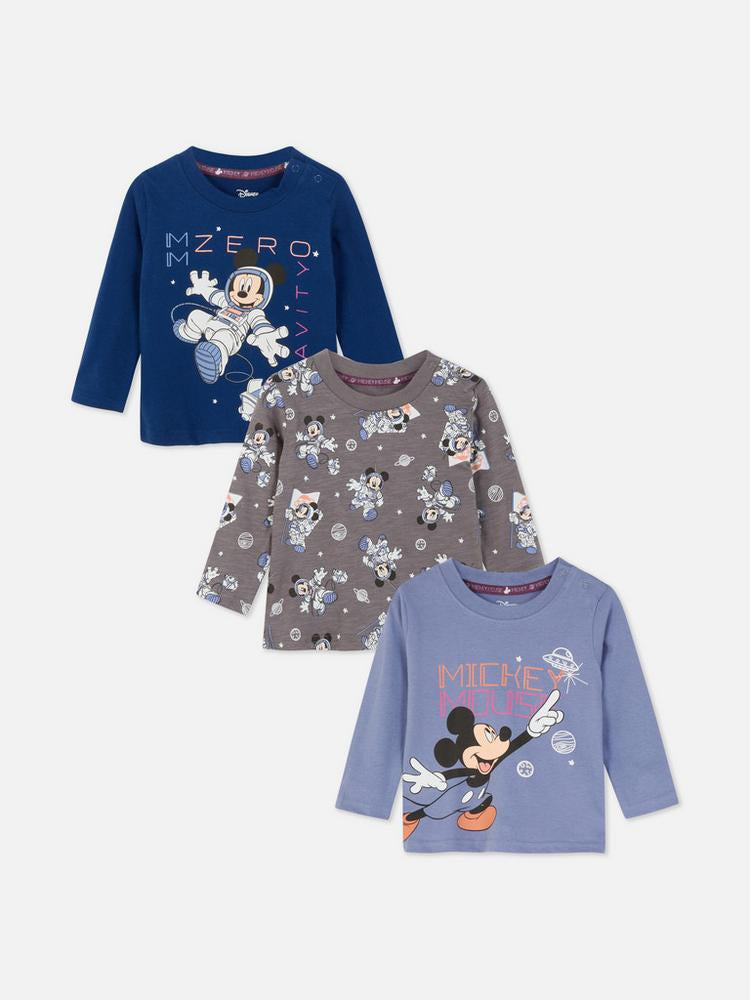 y Camiseta Manga Longa Mickey