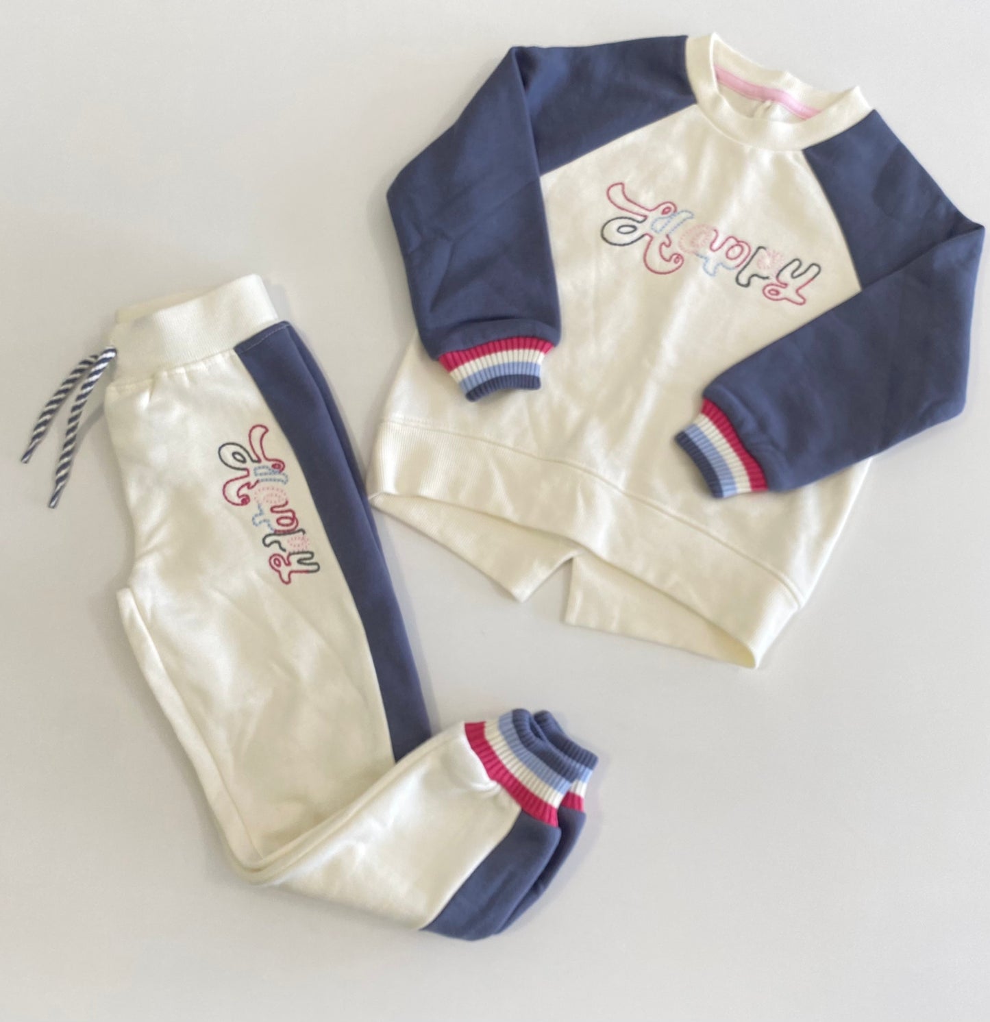 Y Conjunto de Moletom Happy
