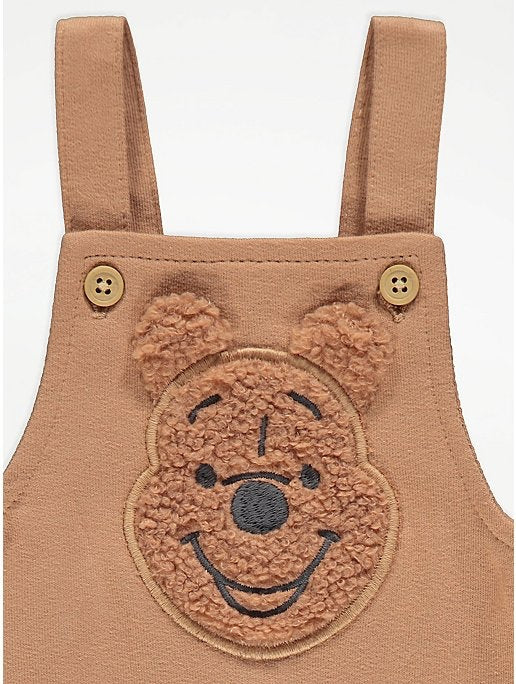 y Jardineira Ursinho pooh Marron