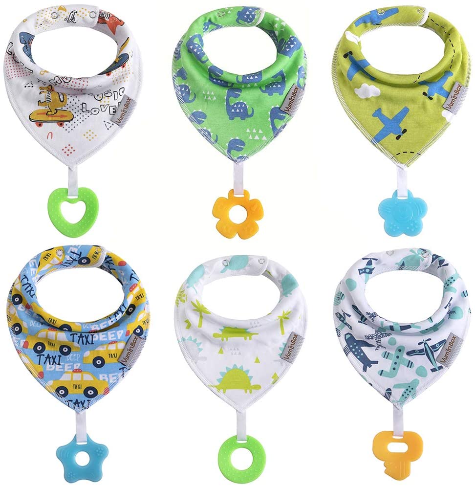 x Babador bandana com mordedor