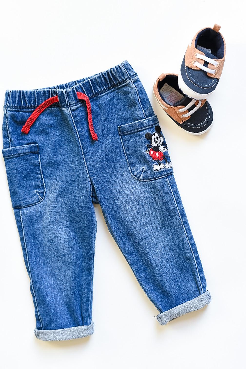 Y Calça jeans mickey