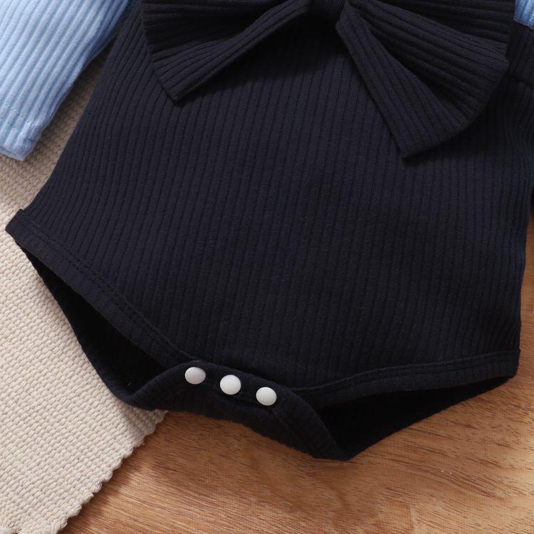 Y Romper Preto e Azul