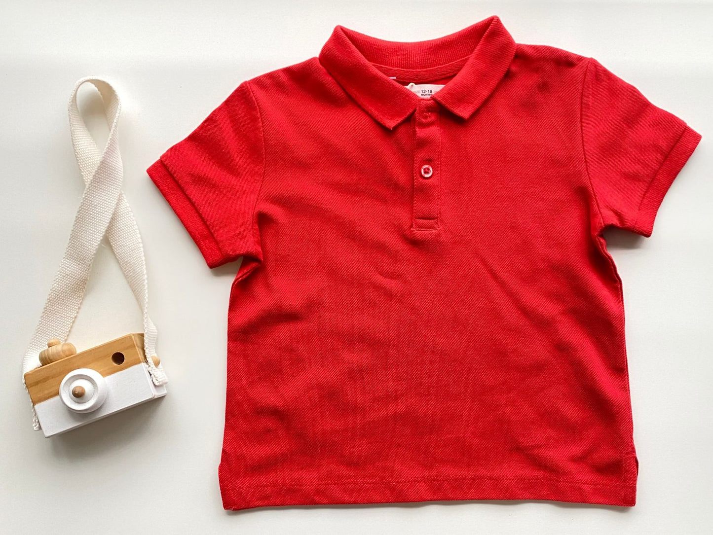 y Camisa Polo Vermelha
