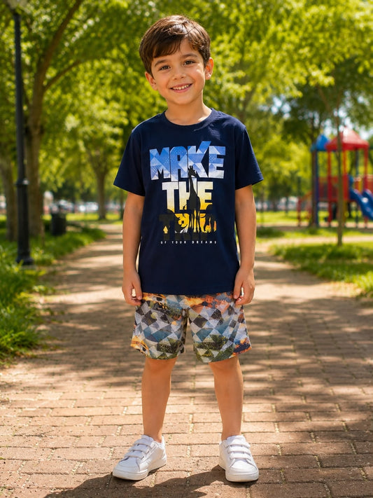 Conjunto Camiseta e Shorts