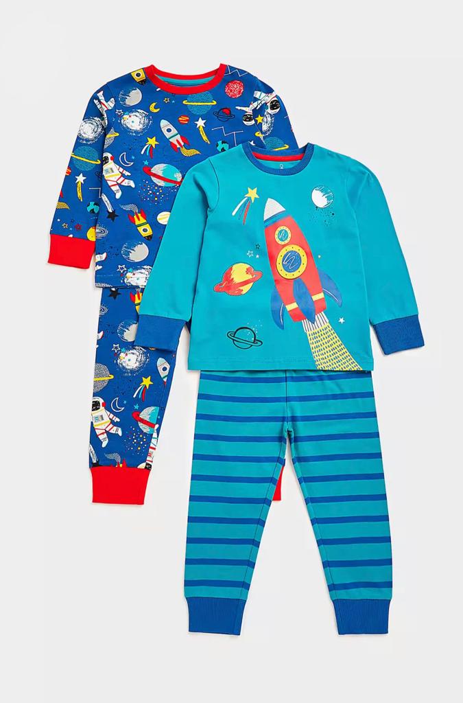 Pijama Menino Manga Longa