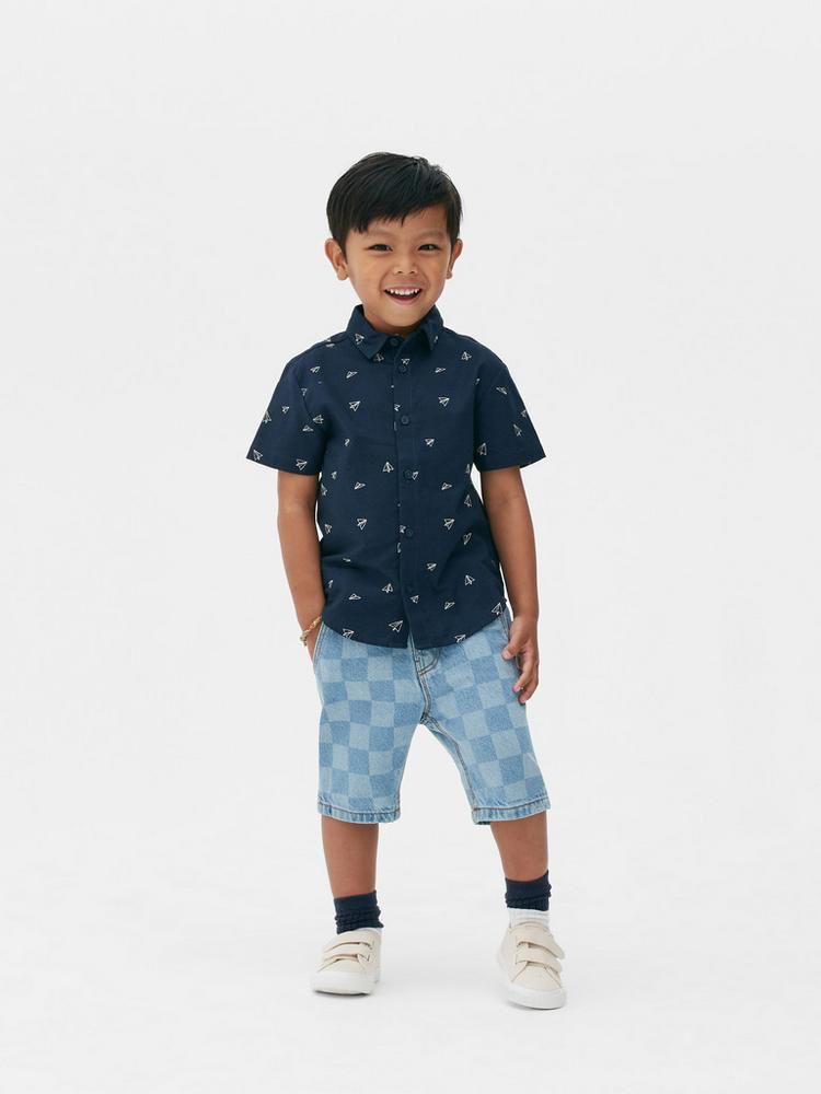 Camisa Azul Marinho Gola Polo