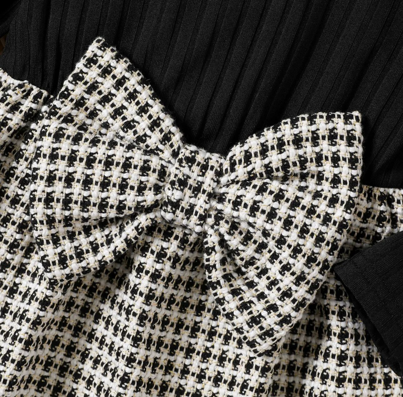 Vestido Preto xadrez