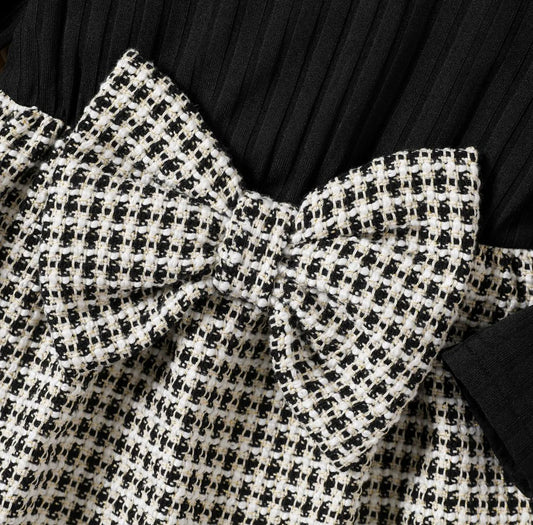 Vestido Preto xadrez