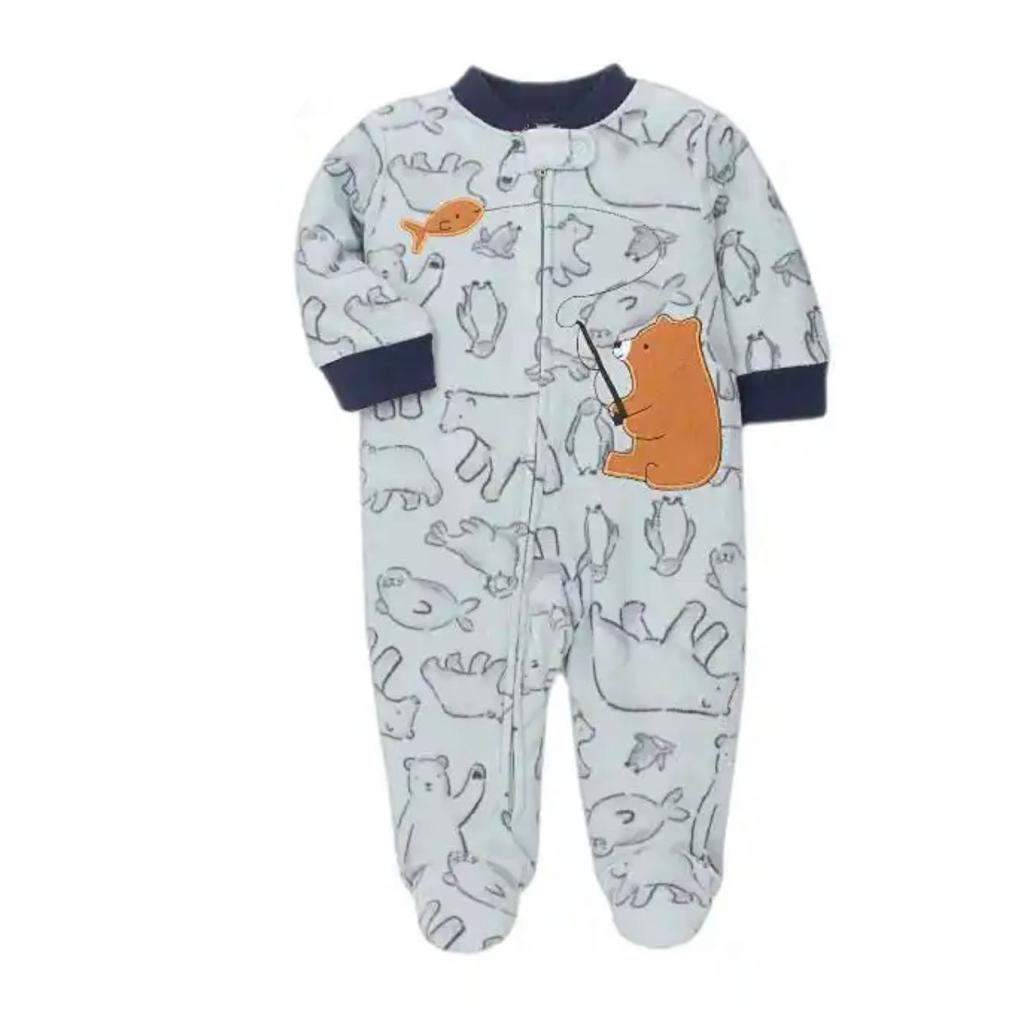 Macacao Fleece Baby Quentinho