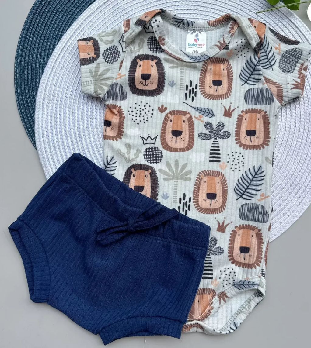 Conjunto Body e Shorts