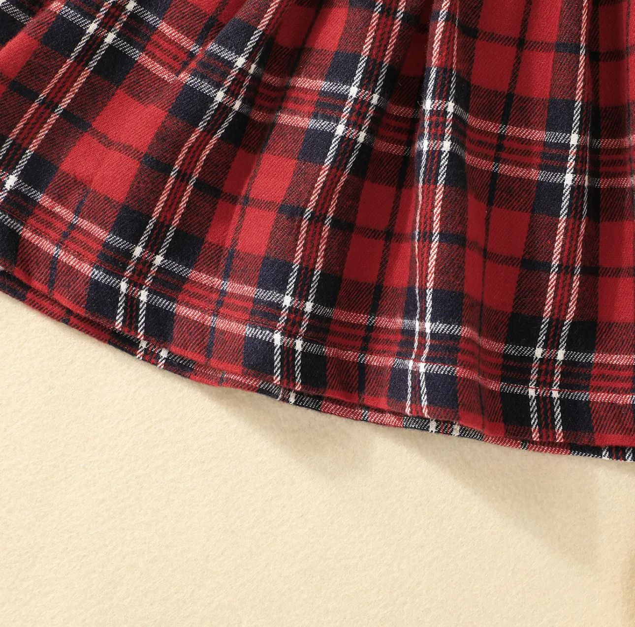 Vestido Xadrez laço