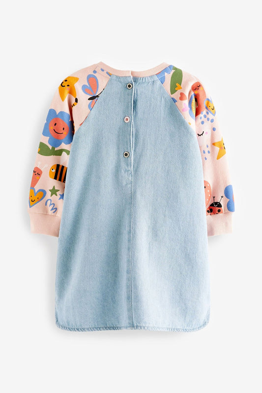 Vestido Jeans Arco Iris