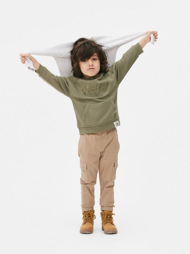 Calça Sarja Cargo