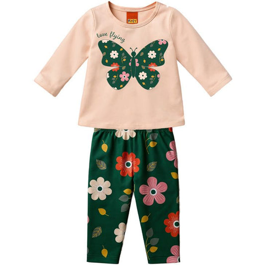 Conjunto de Blusinha Manga Longa e Calça