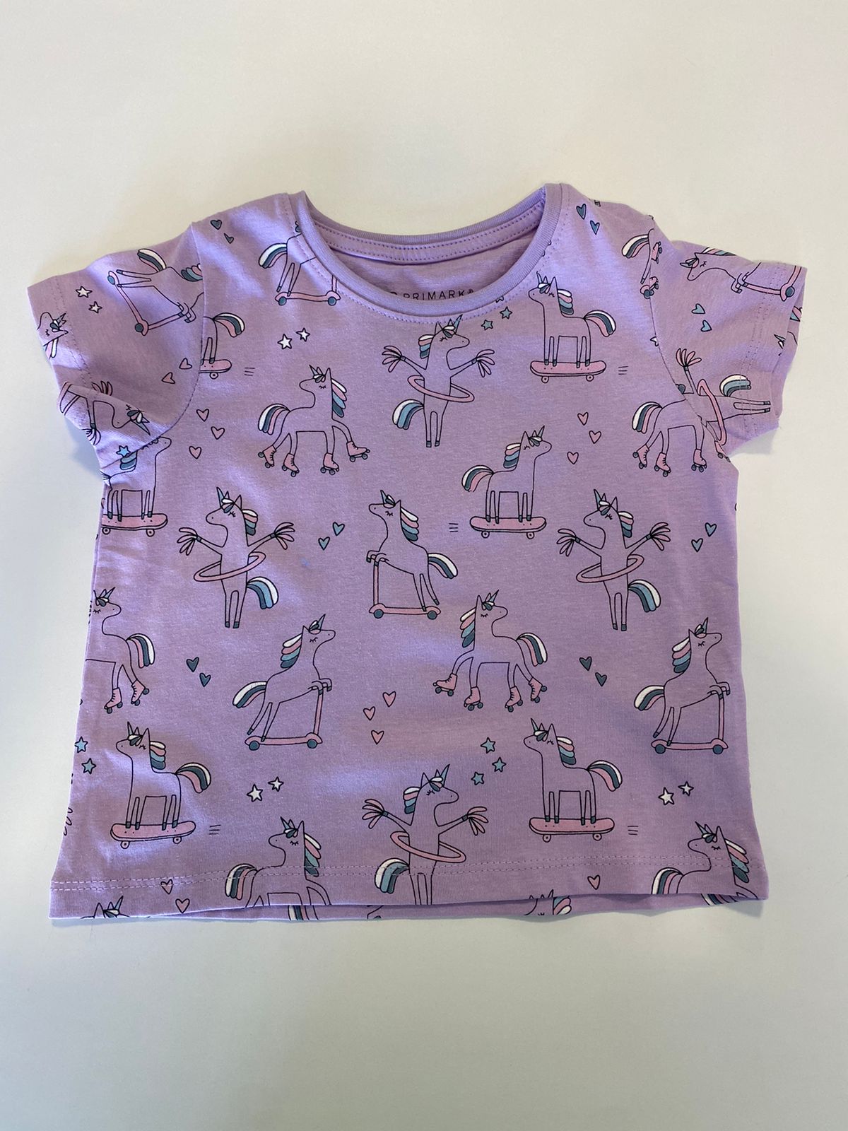 Camiseta Roxa Unicornio