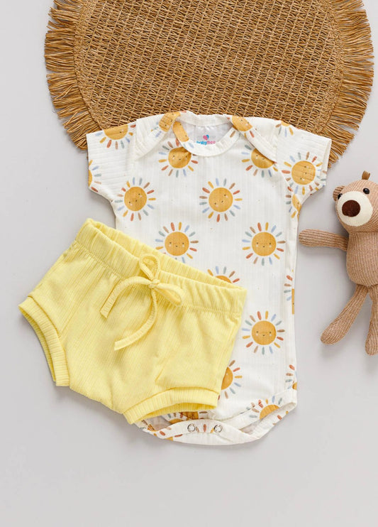 Conjunto de Body e Shorts Sol