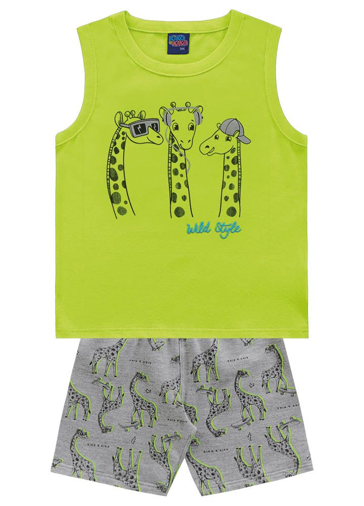 Conjunto Regata e Shorts