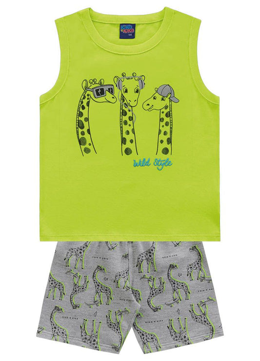 Conjunto Regata e Shorts