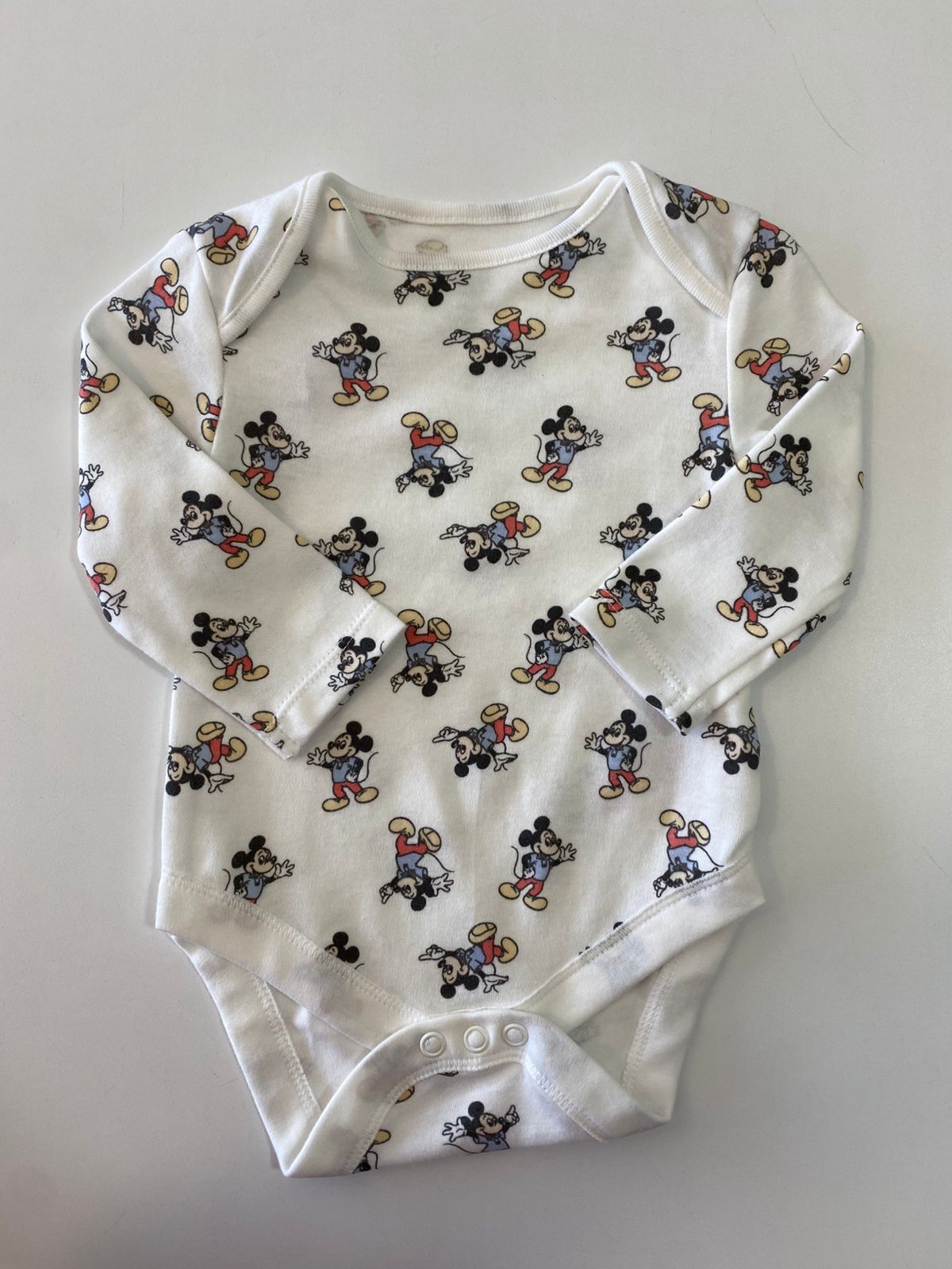 Body Manga Longa Mickey