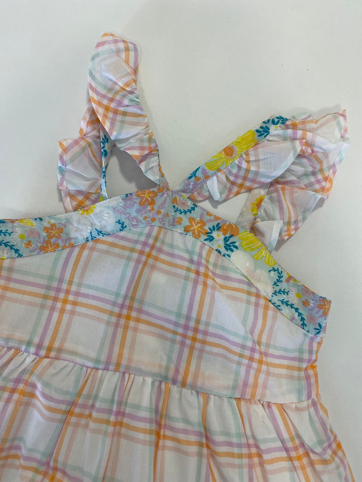 Vestido Estampado e Listrado