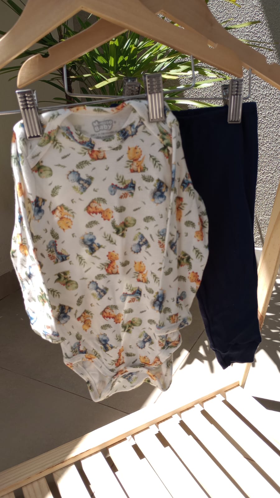 Conjunto Body Manga Longa e Calça