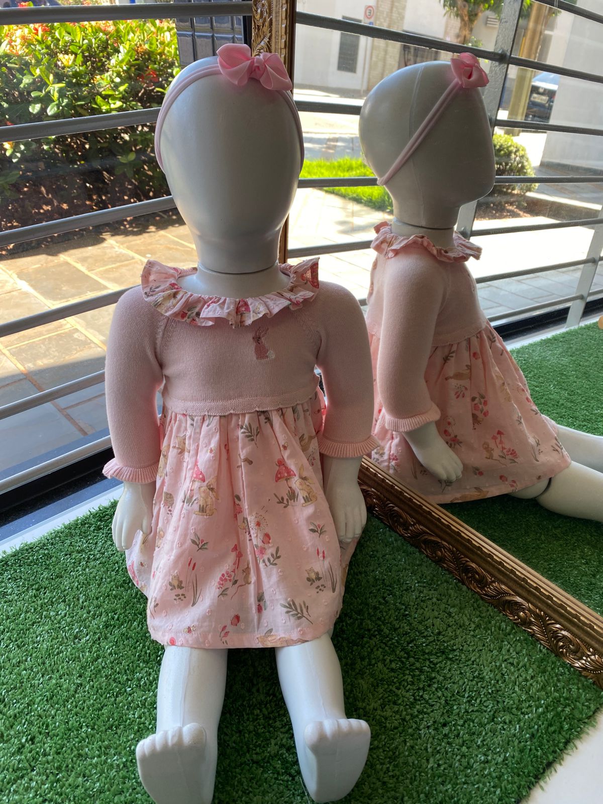 Vestido Estampado Coelha