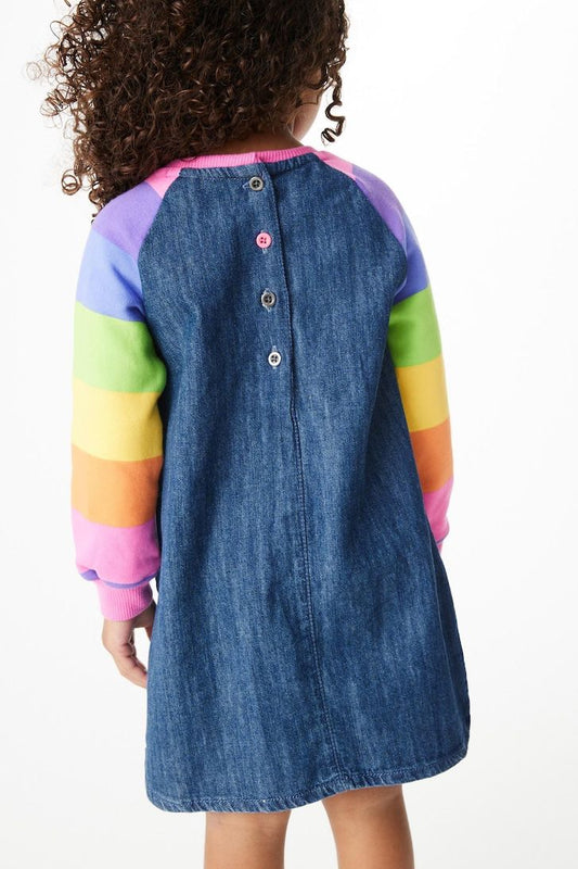Vestido Jeans Colorido