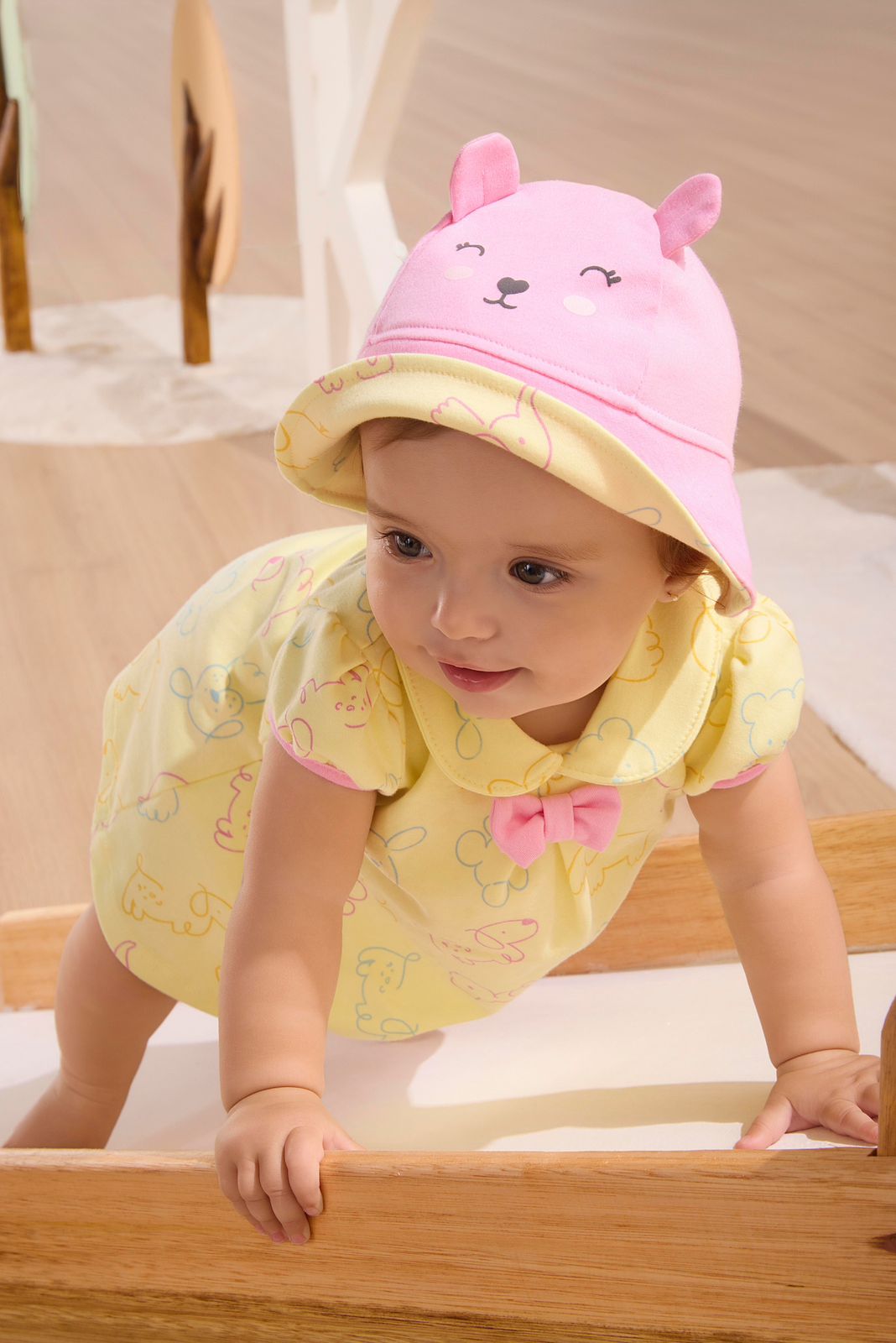 Vestido com Calcinha e Chapéu