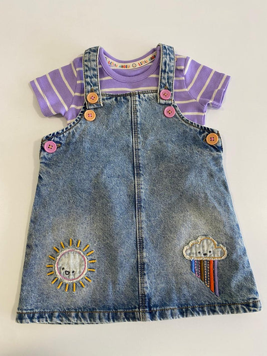 Jardineira Jeans